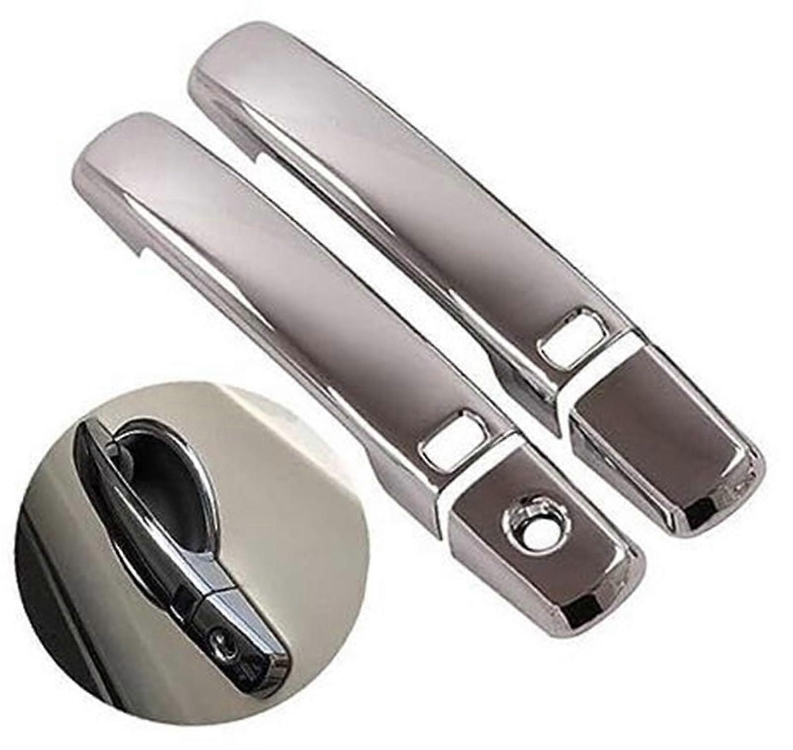 Nissan Pathfinder Door Handle Cover Chrome R51 2005-2012 Black With 1 Keyhole No Button