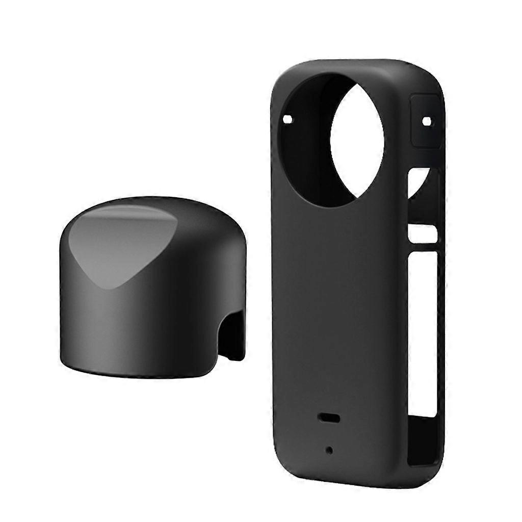 Capuchons d’objectif de boîtier de caméra anti-scretch pour support de stockage de caméra Insta360 X3