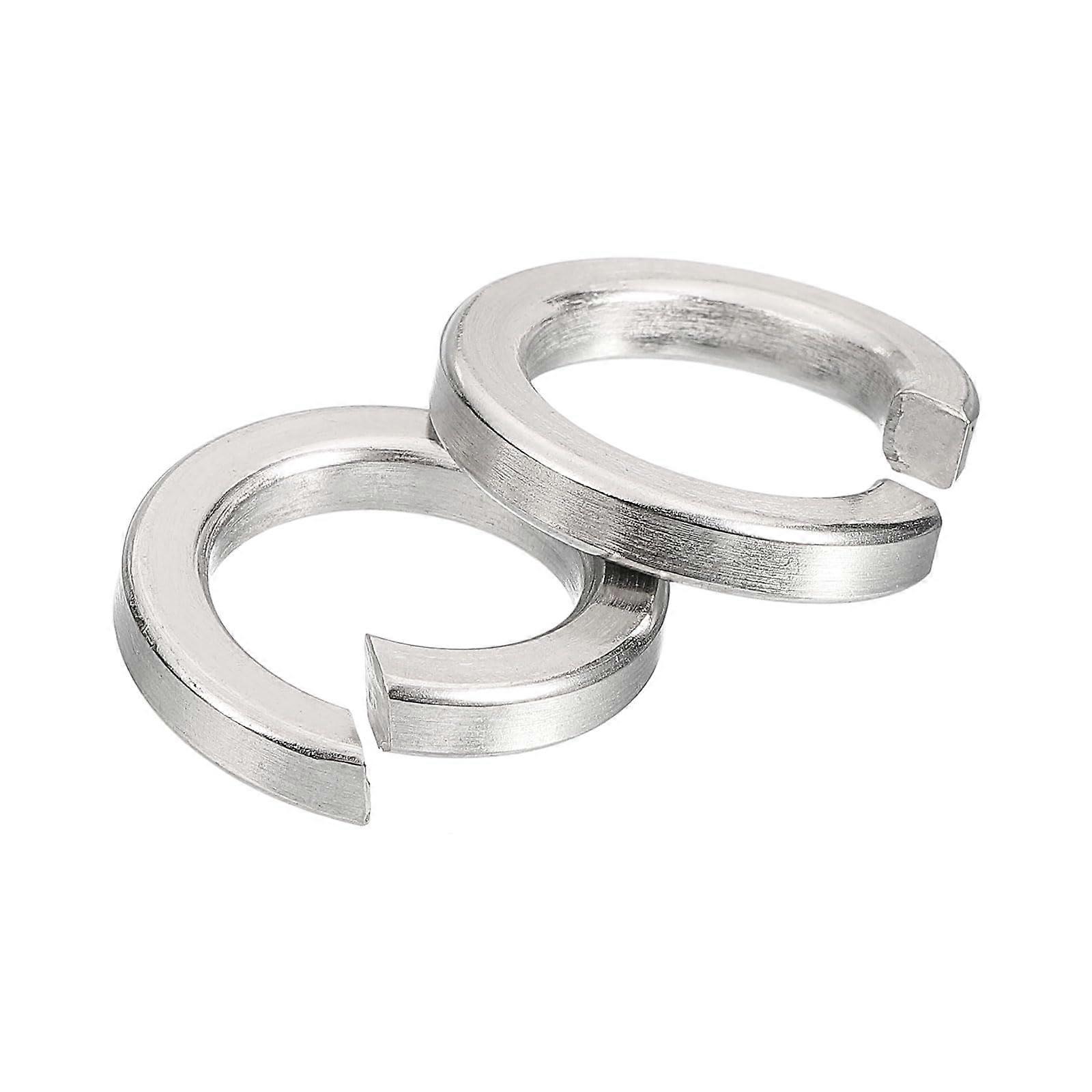 Spring Washers M16 Locking Washers 316 Stainless Steel 5 Pack For Screws Bolts Nuts Silver