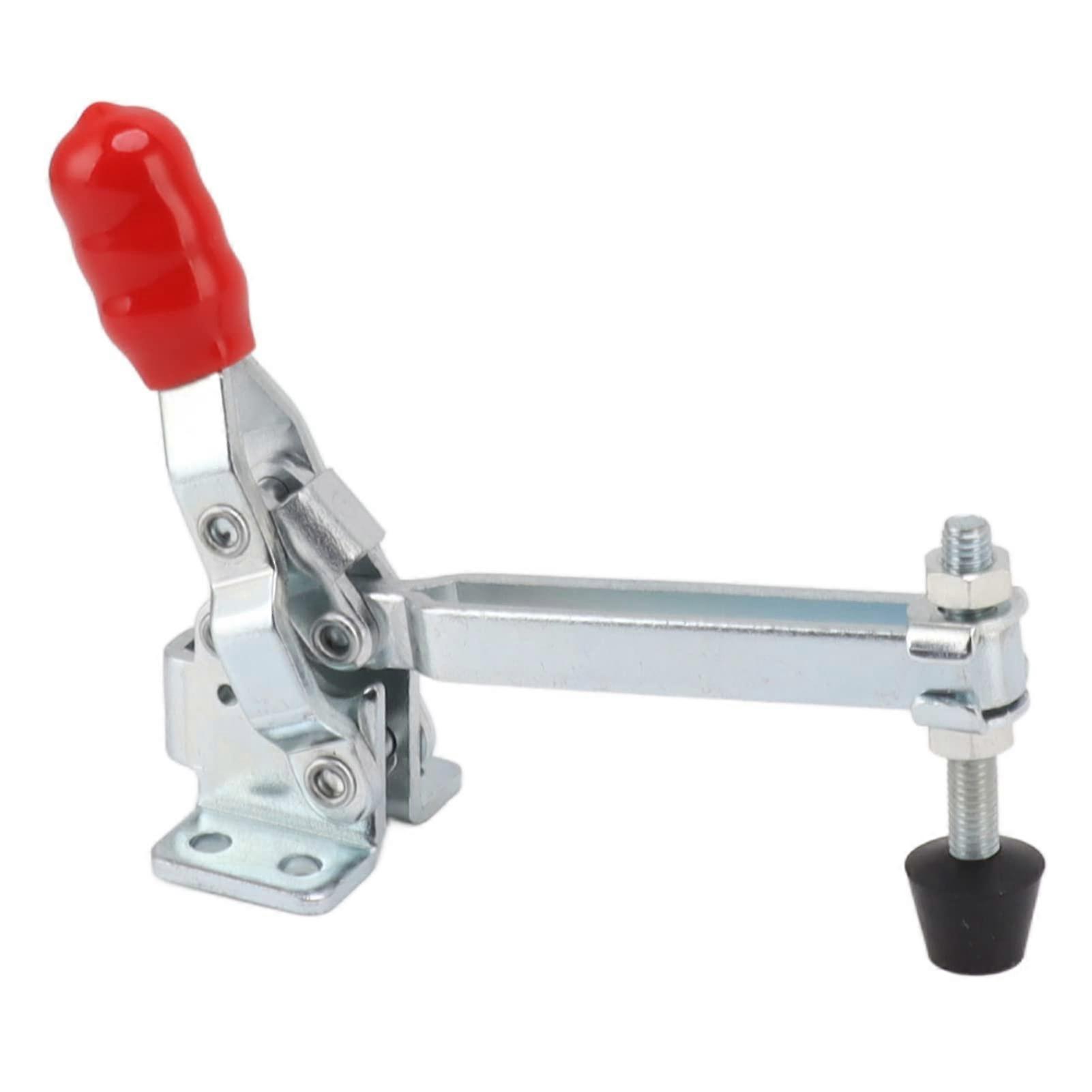 Stainless Steel Switch Terminal Clamp, Quick Release Clamp with Plastic Cover Handle, Woodworking Equipment Installation