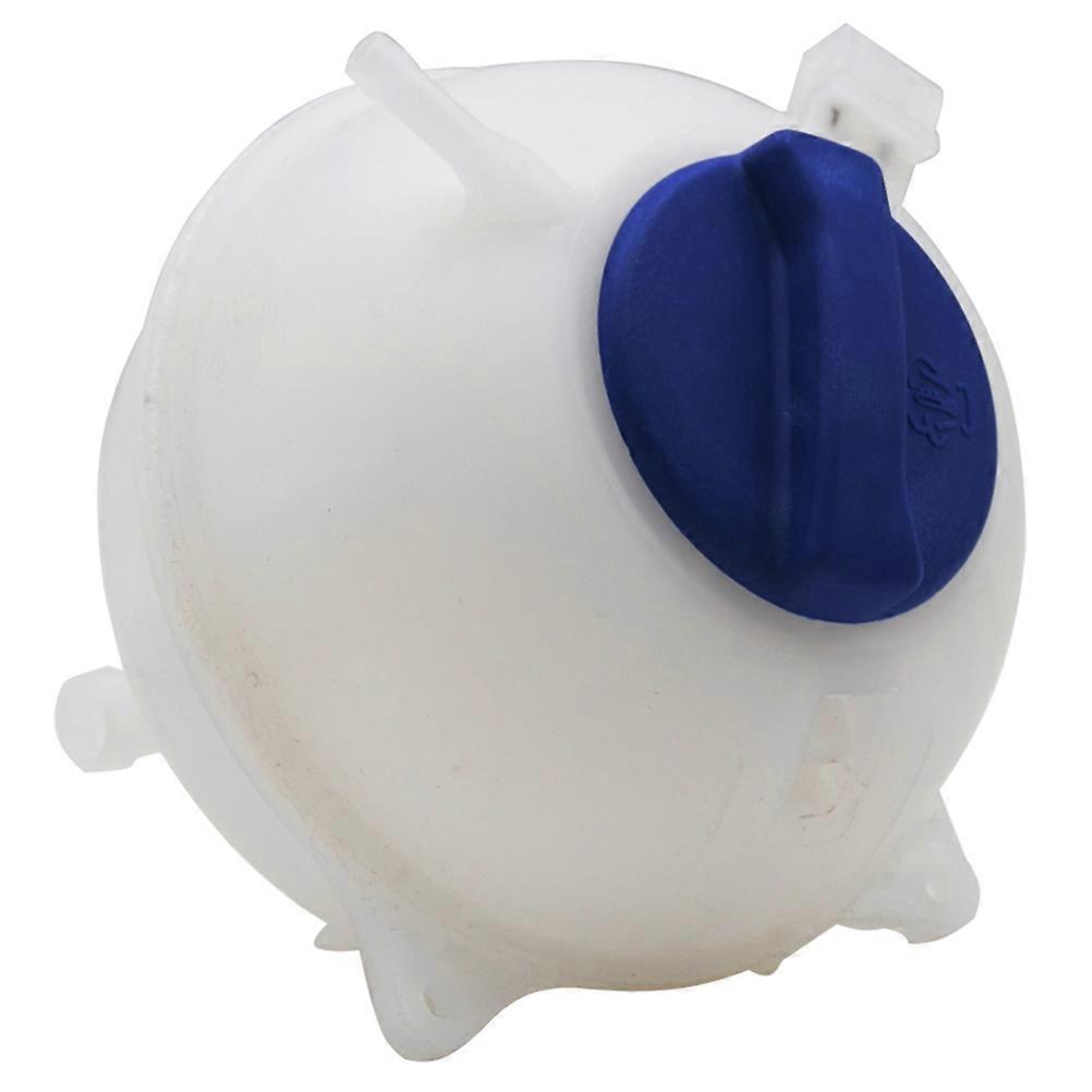 Car Coolant Reservoir Radiator Water Tank Daily Driving White Color 18.5X18.5Cm Temperature Regulation 1Set