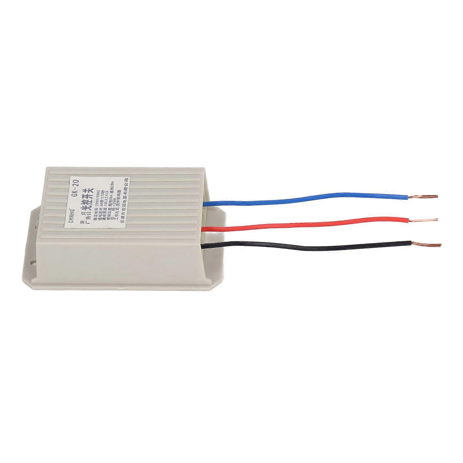 Street Light Control Switch Rainproof Anti Interference Automatic Intelligent Streetlight Controller AC220V