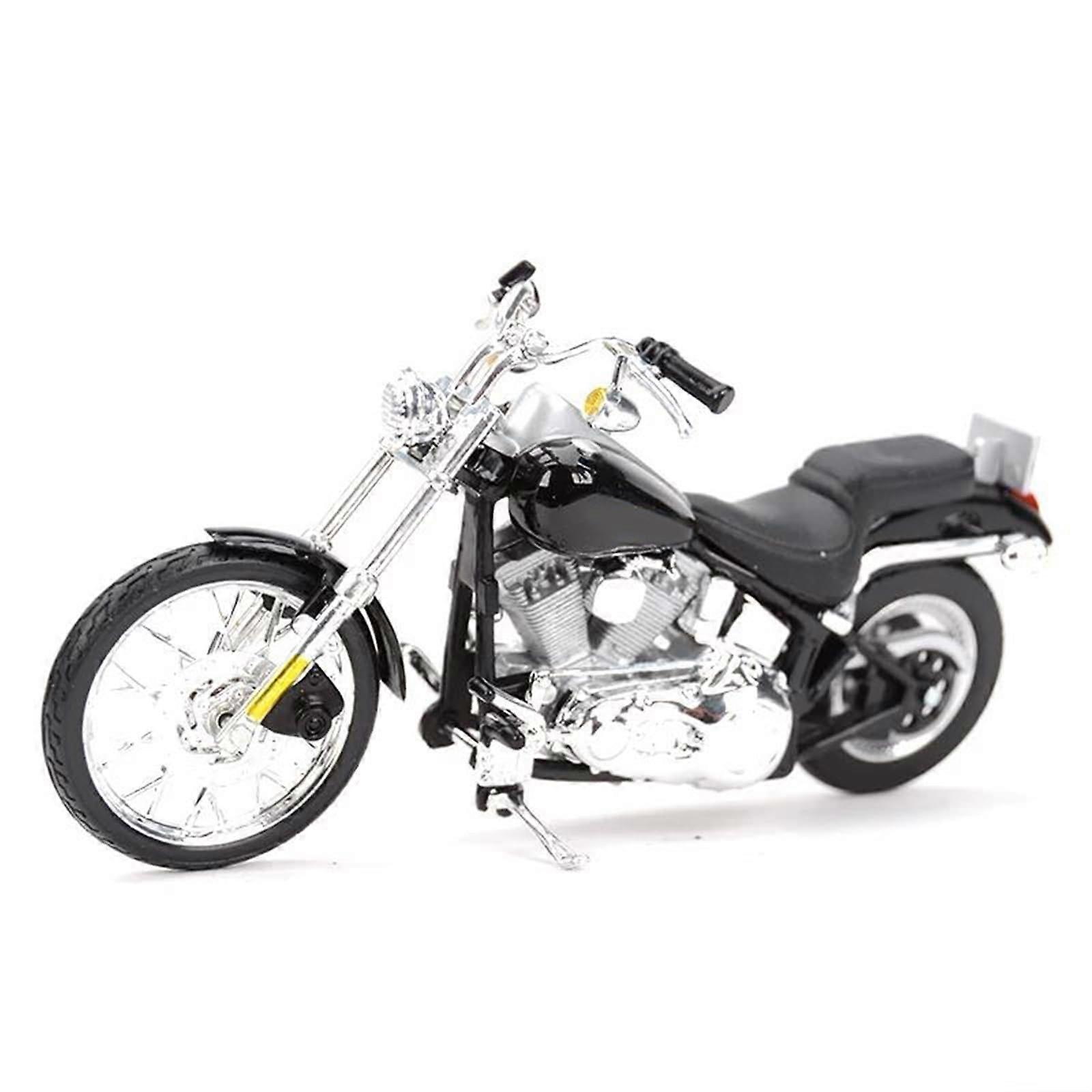 1:18 For HArley For Davidson 2000 FXSTD Softail Deuce Diecast Vehicle Collectibles Hobby Motorcycle Model Toy