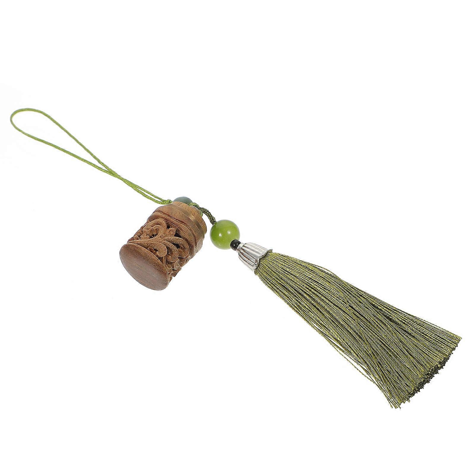 Brown Sachet Ball Pendant for Decoration Use Lightweight and Durable Synthetic Material Charm