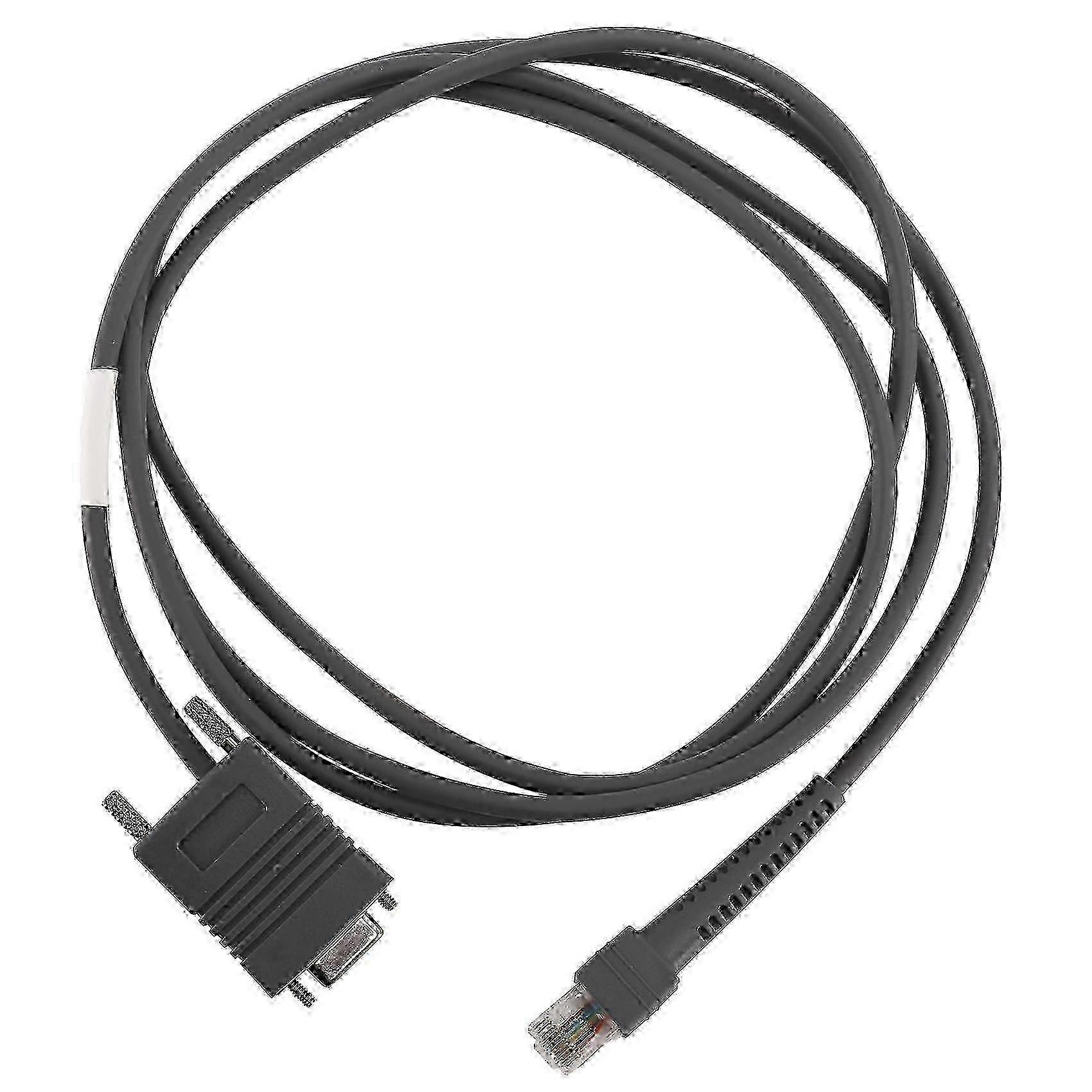 RS232 Serial Cable CBA-R01-S07PAR for Symbol LS2208 Barcode Scanner - 6.5 Feet Long Connector Cable