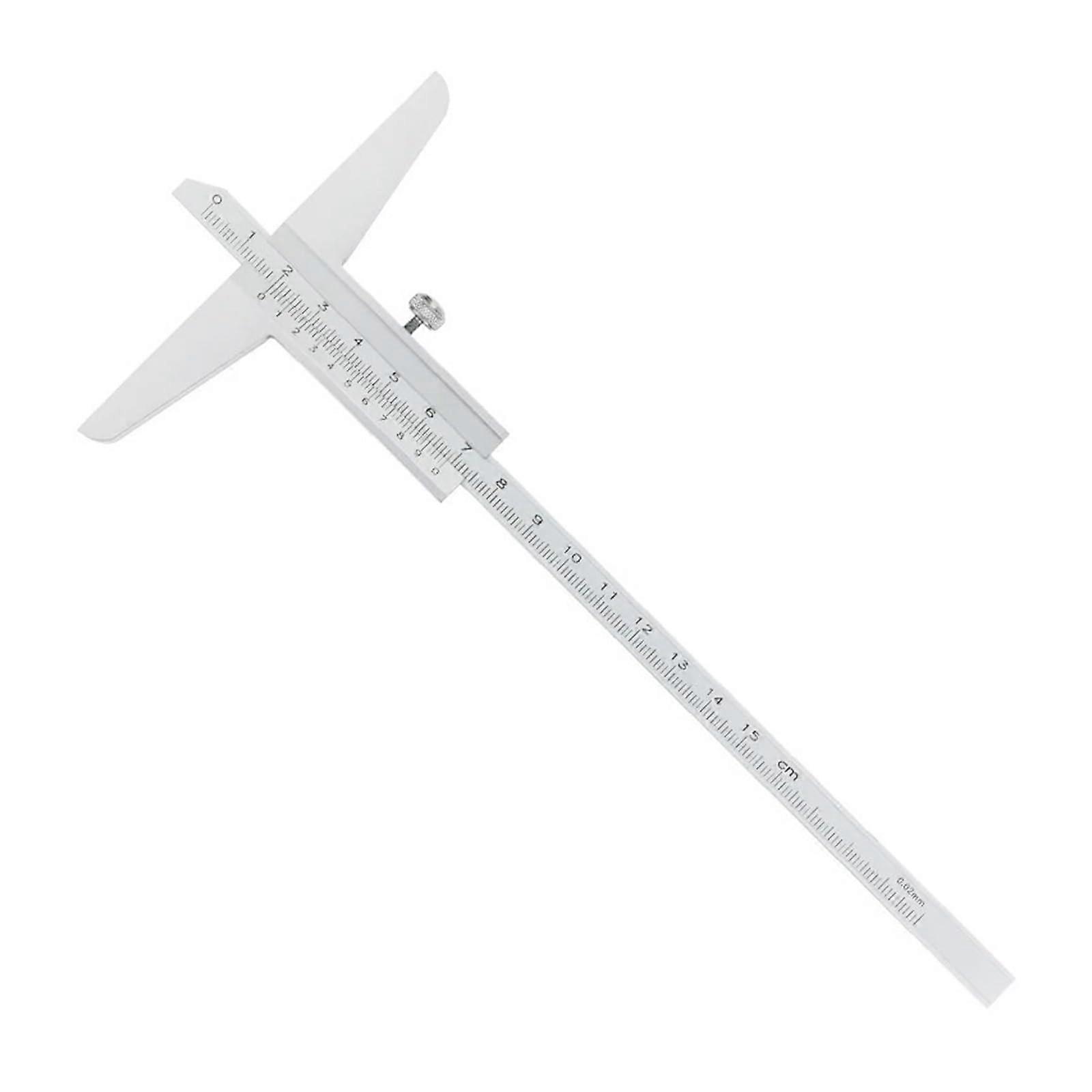 Depth Caliper 0150, Vernier brake caliper, steel measuring tool