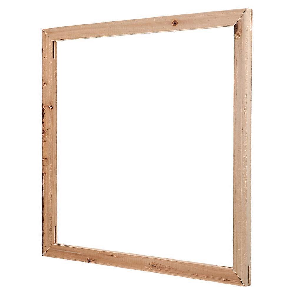 Craft Photo Frame Canvas Wood Frame Manual Skills Training Imagination Exercise For Children Parents 1Set