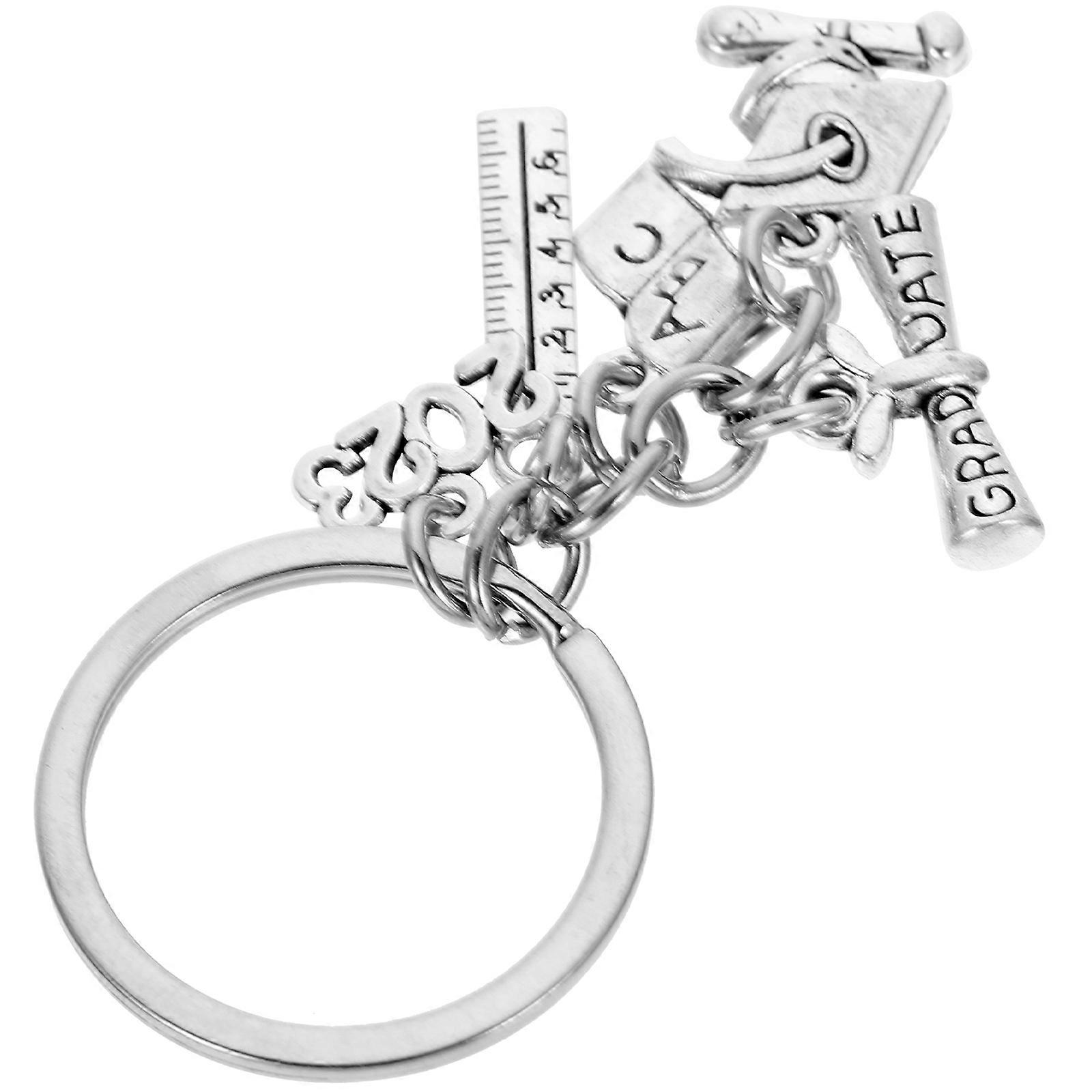 Here's a polished product description for your **Graduate Keychain Pendant**:
### **Graduate Keychain Pendant – Durable & Lightweight Graduation