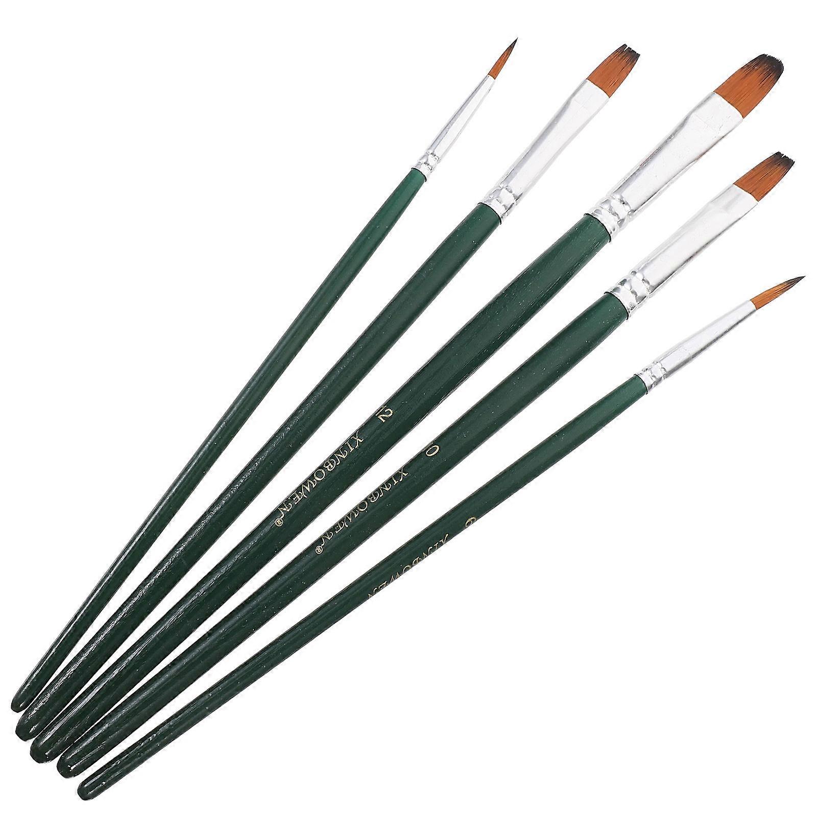 Cake Making Tools Fondant Cake Baking Tool Decorating Painting Pen Diy Sugar Craft Clay Set Professional Use 5Pcs
