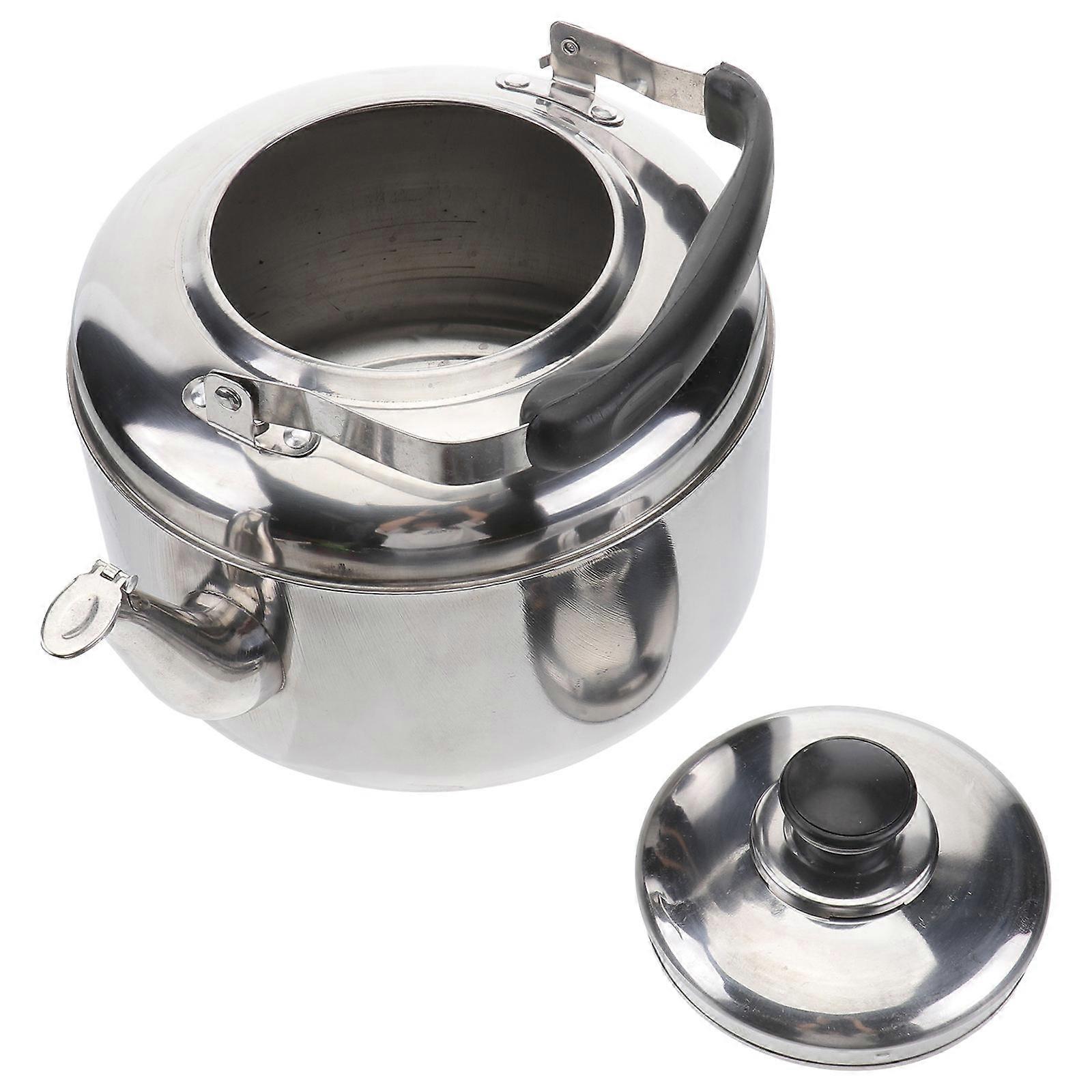 Stainless Steel Whistling Teakettle for Induction, Electric & Gas Stoves – Efficient Boiling with Insulation Design