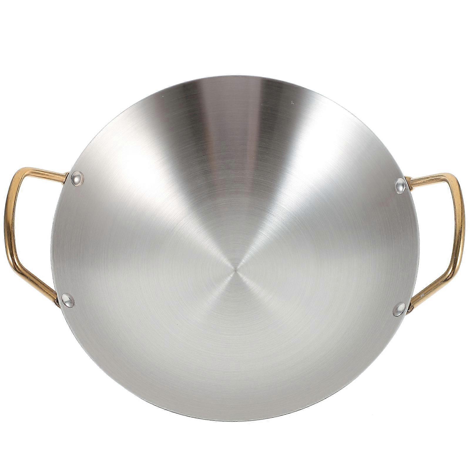 Stainless Steel Double Ear Pot for Household Hot Pot Nonstick Cooking