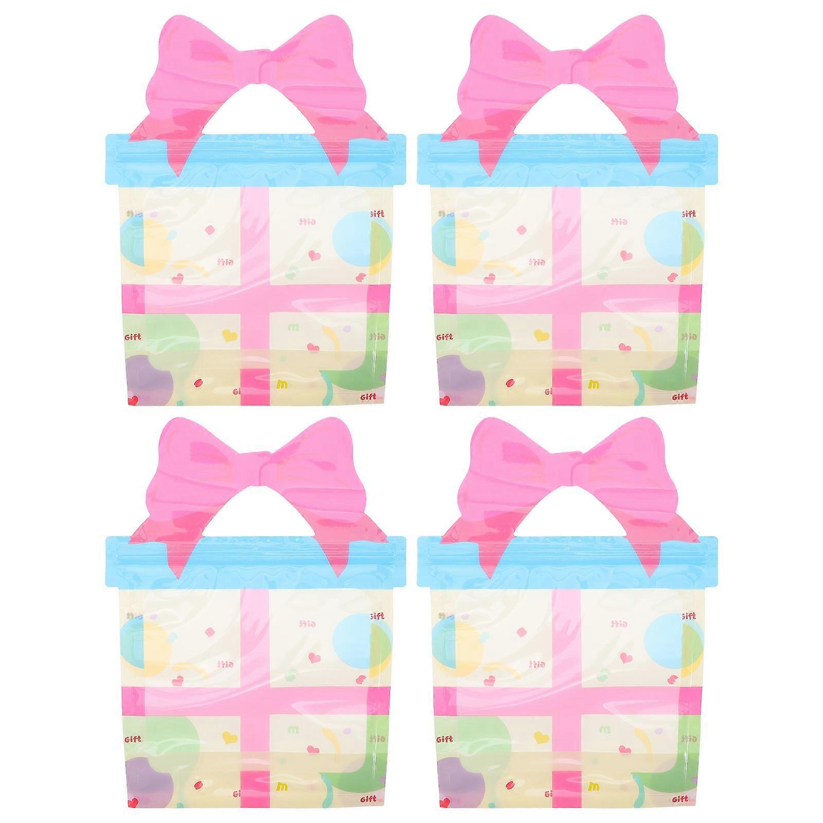 Durable Gift Bags For Celebrations With Carrying Feature Multi 25.00X19.00X0.10CM PET 20Pcs