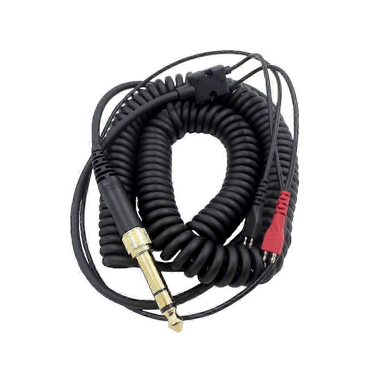 Replacement headphone cable compatible with Sennheiser HD25 HD560 with adapter