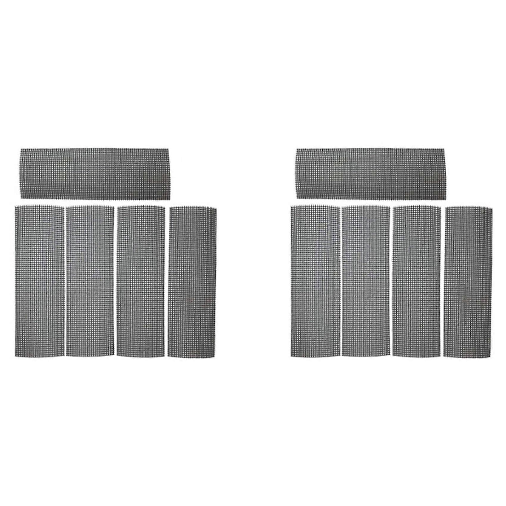 Flower Pot Hole Grid Mat Bottom Grid Mat 4 Inch x 12 Inch 10 Pieces of Gasket-Bonsai Drainage Net
