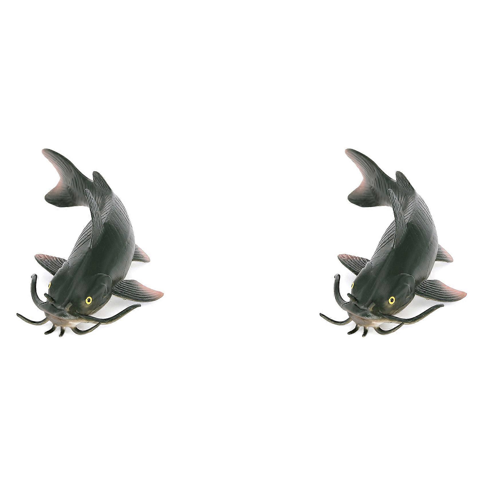 Children's Simulation Aquatic Animal Catfish Model Toy Solid Static Ornaments Action Figure Model To