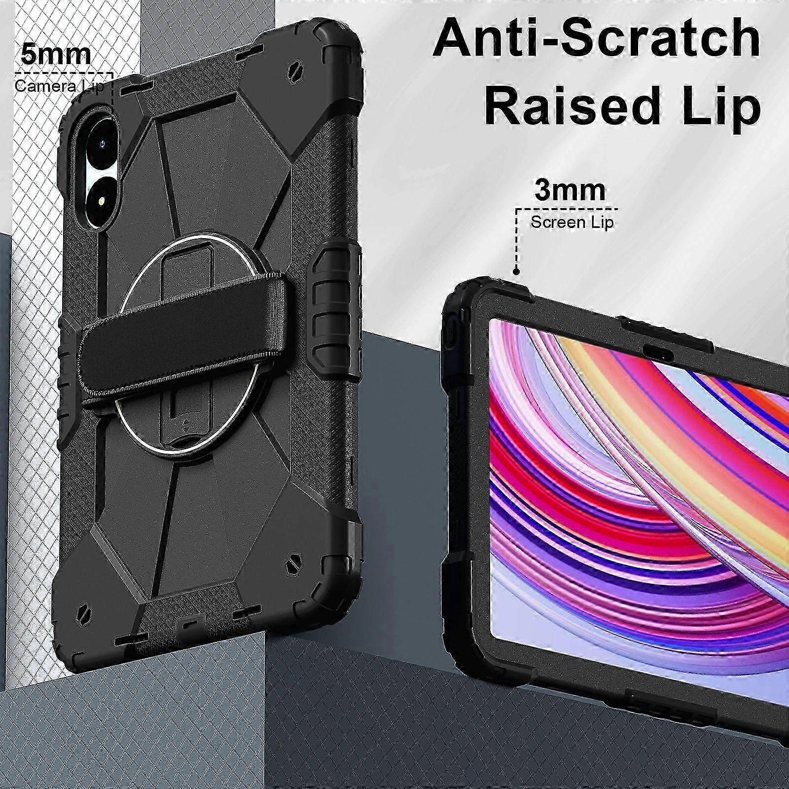 Capa protetora híbrida de silicone compatível com a capa para tablet Xiaomi Redmi Pad Pro de 12,1 polegadas