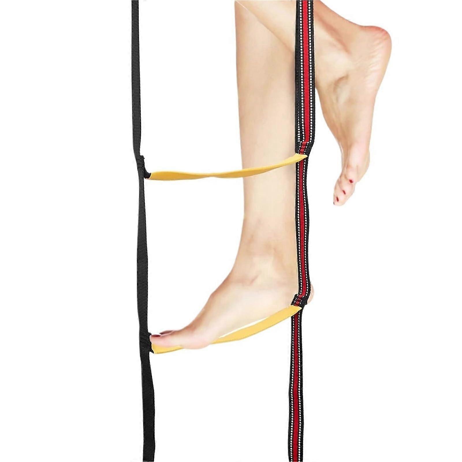 Climbing Rope Ladder, Swing Set Climbing Ladder, 3Step Rope Boat Ladder for Yacht Kayak Motorboat Pontoon Fishing