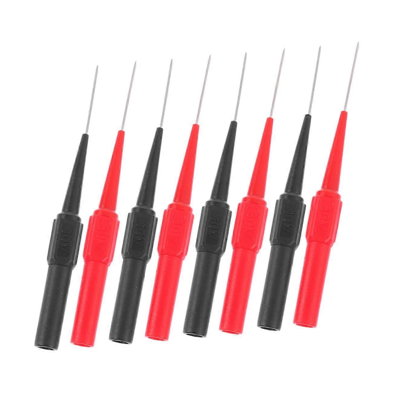 Multimeter Test Probes Piercing Needles for Precise Measurements Durable Stainless Steel Tips