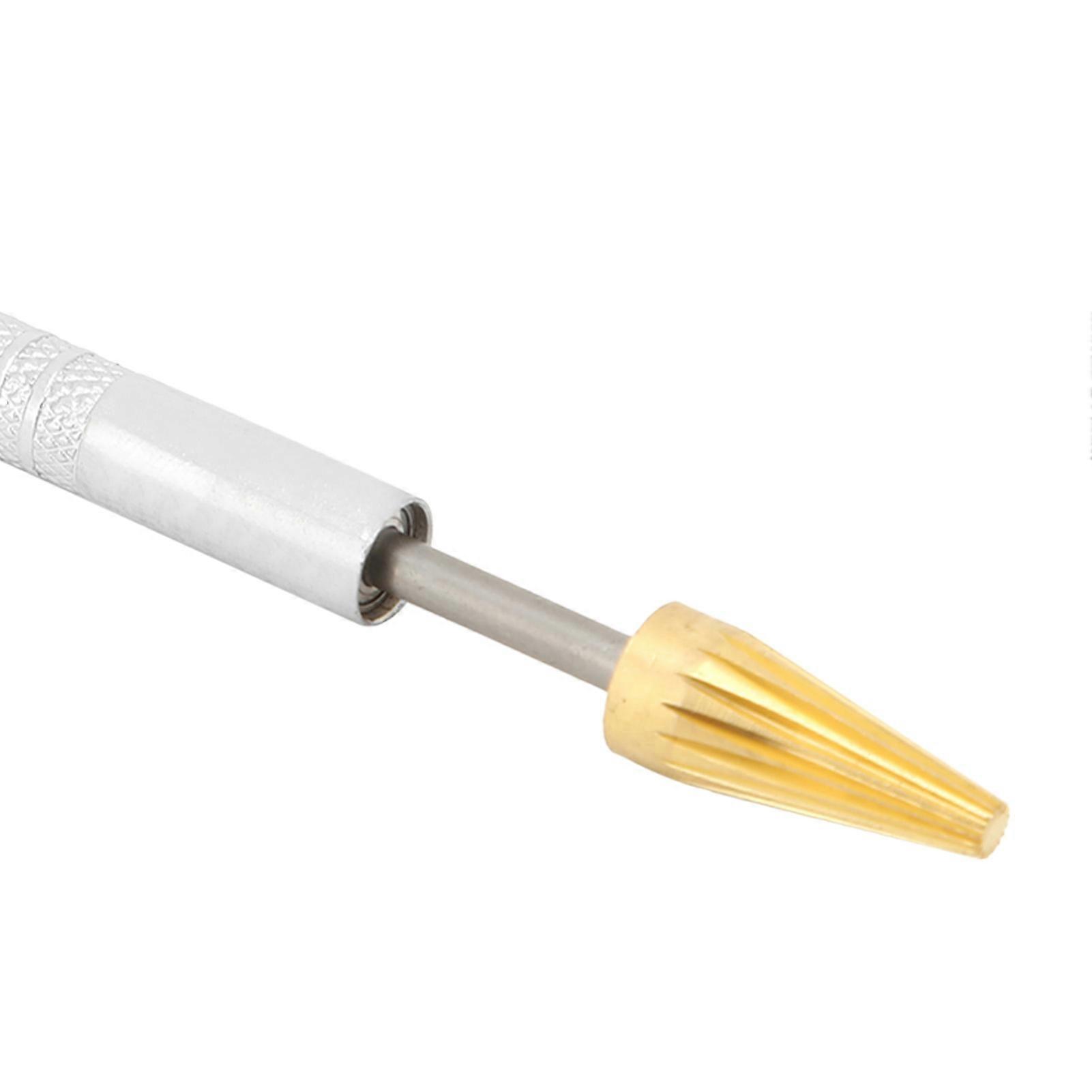 Edge Dye Pen Dual Purpose Durable Prevent Corrosion RustEasy Clean Side Oil Pen for Sewing Leather CraftGolden Head 202