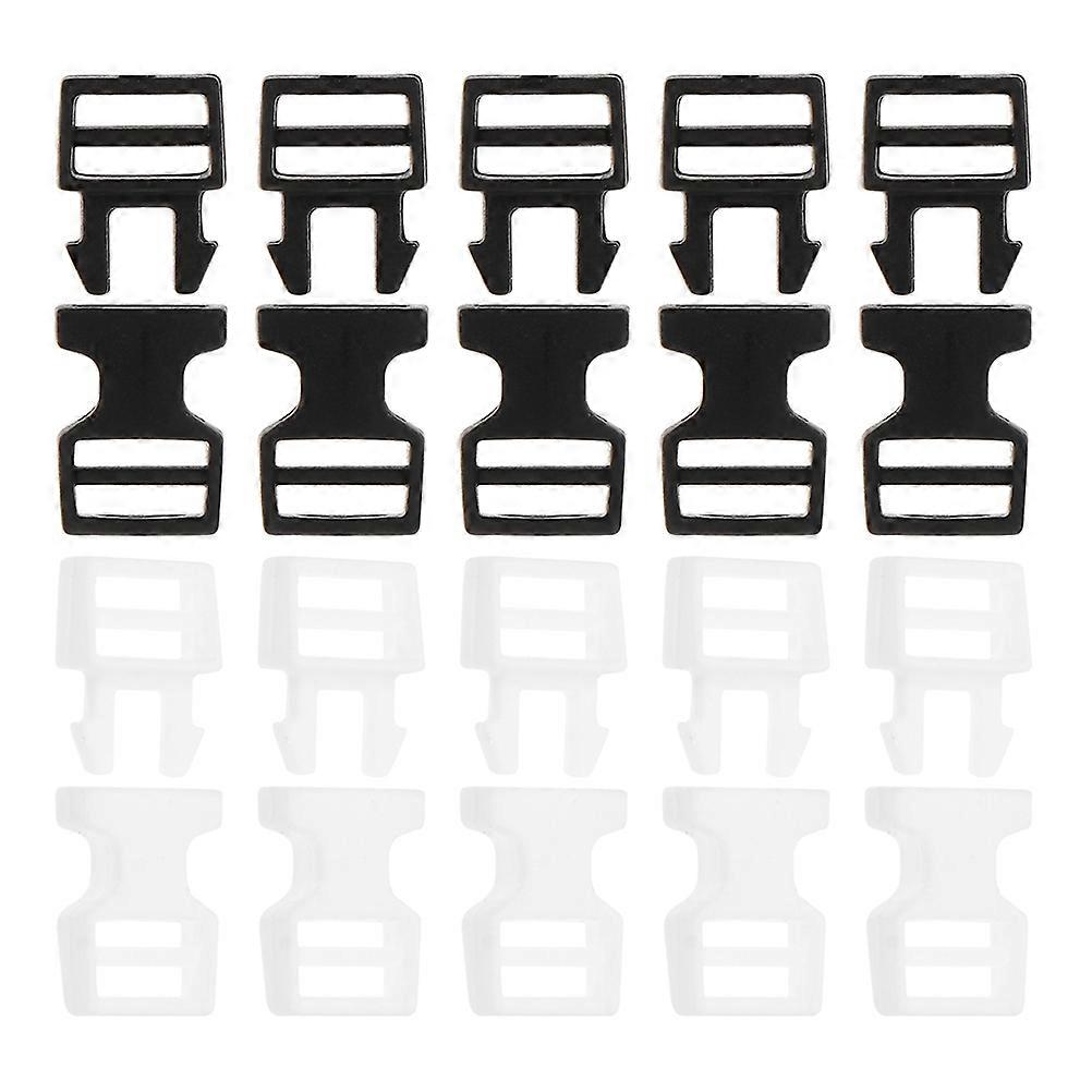 Mini Quick Release Buckles For Doll Making And Pet Collars In Assorted Color 20Pcs Belt Fastening Accessories