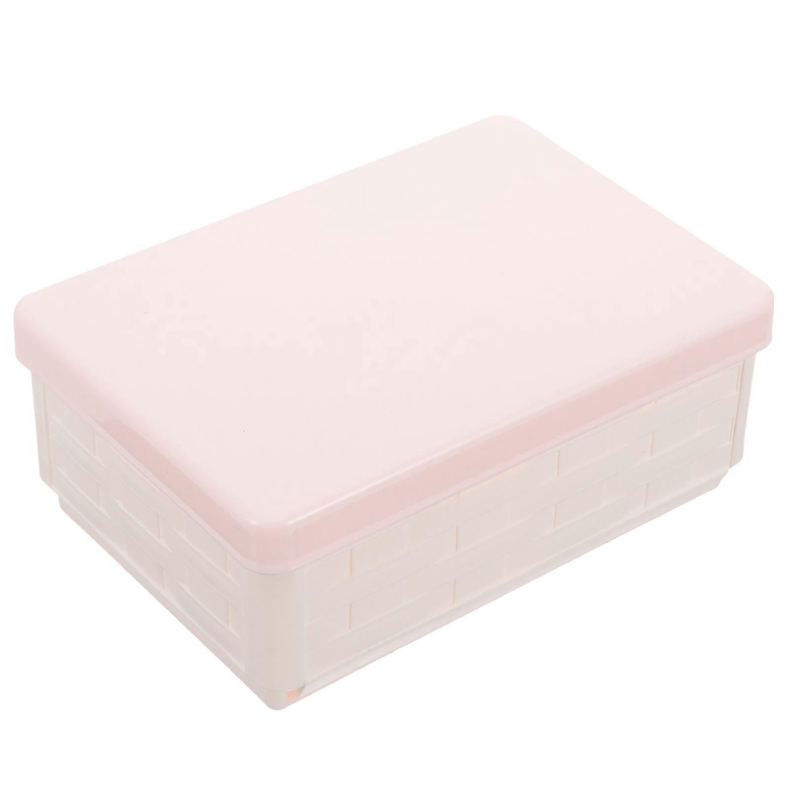 Desktop Storage Bin Multifunctional Plastic Container for Lipstick 1 Set