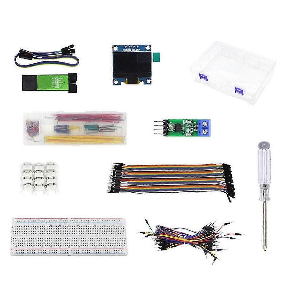 CAN Bus Learning Kit με 3 XSTLINKs, 3 Breadboards &; 3 οθόνες OLED - Ολοκληρωμένο σετ εκπαιδευτικών ηλεκτρονικών για τους λάτρεις