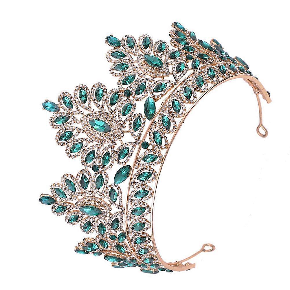 Here's a refined and compelling product description for your **Baroque Style Bridal Crown**:
**1pc Baroque Style Bridal Crown – Luxurious