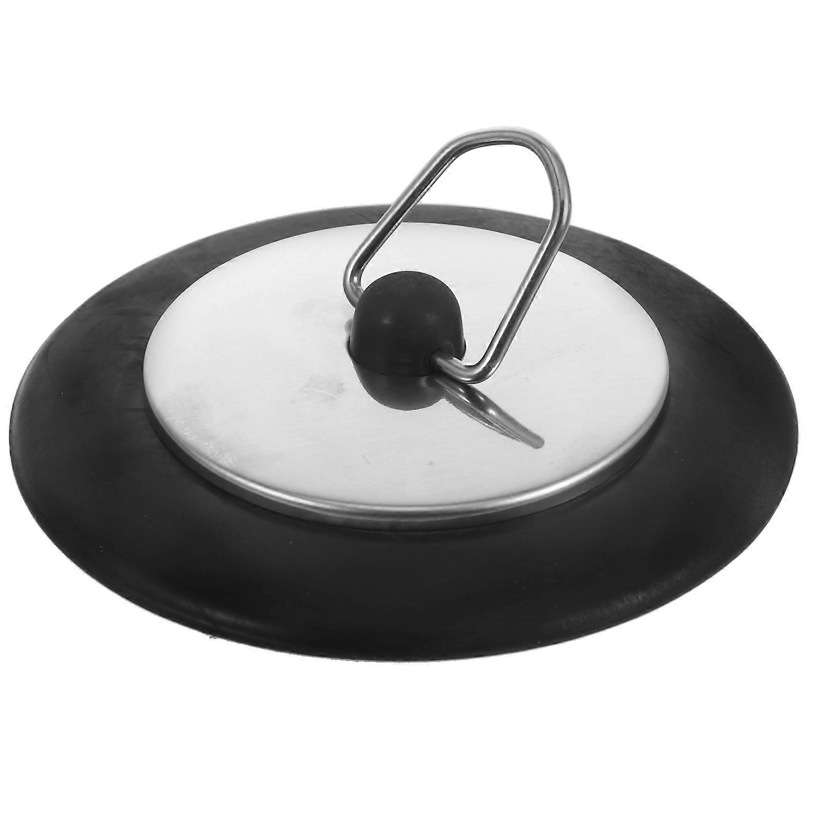 Rubber Tub Drain Plug Prevent Water Backflow Kitchen Bathroom Use 1Set