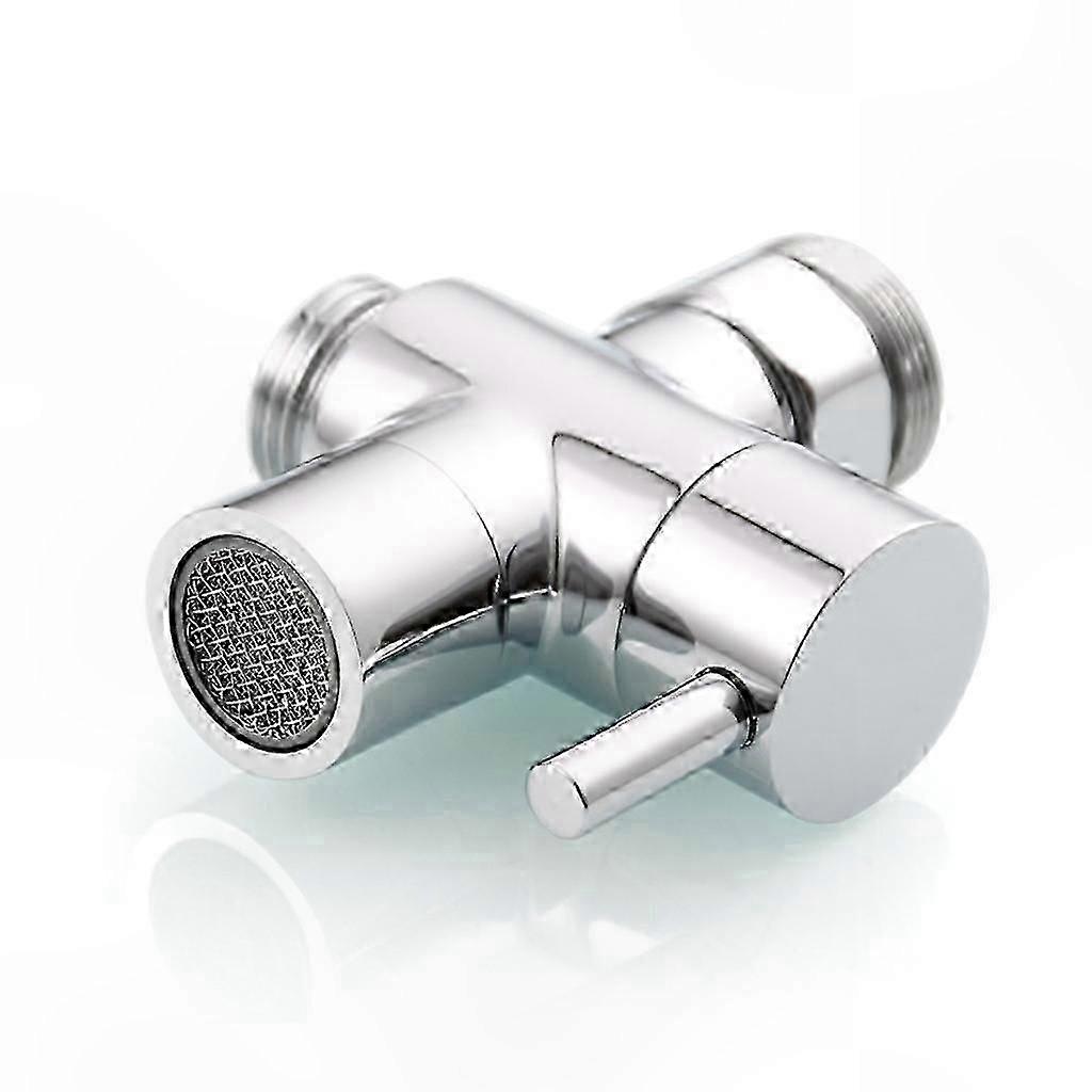 Chrome Dual-Function Angle Valve with Double Switches for Mop and Pool Use