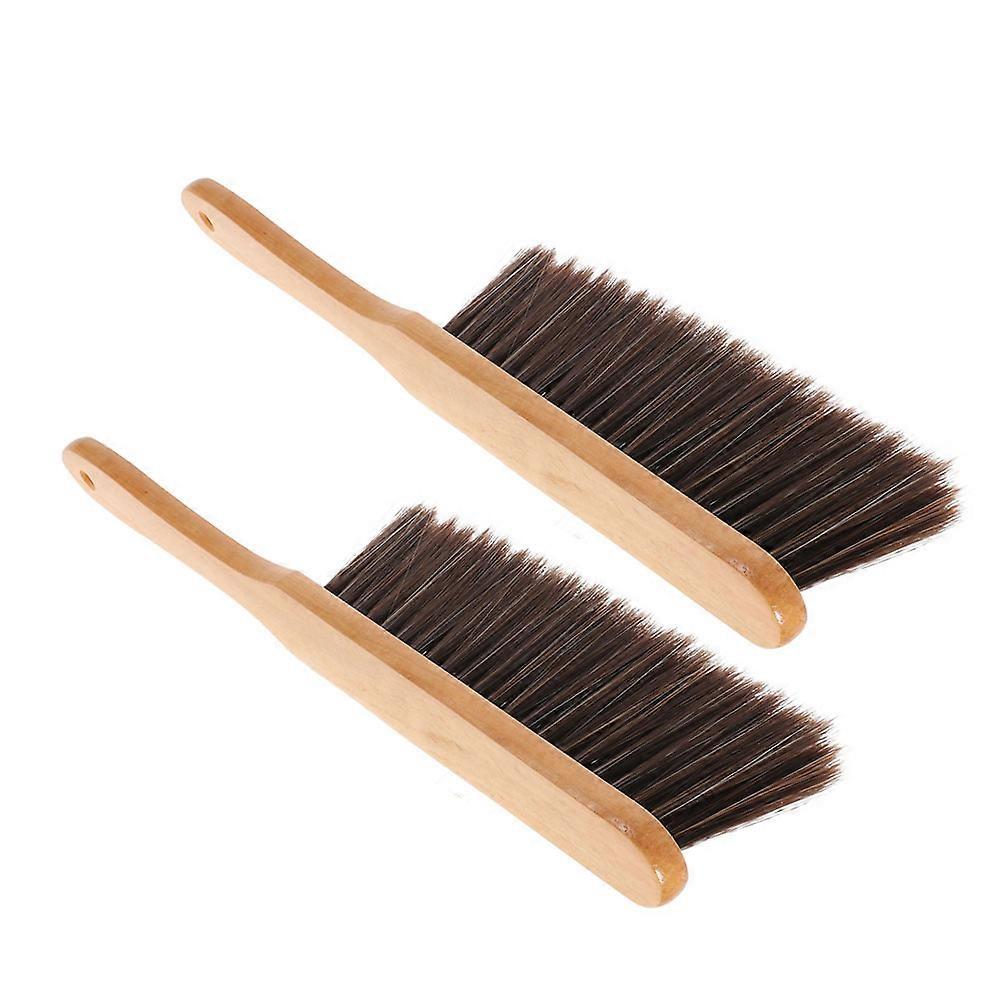 Long Handle Bed Duster Brush Rectangular Cleaning Tool 2Pcs for Home Use
