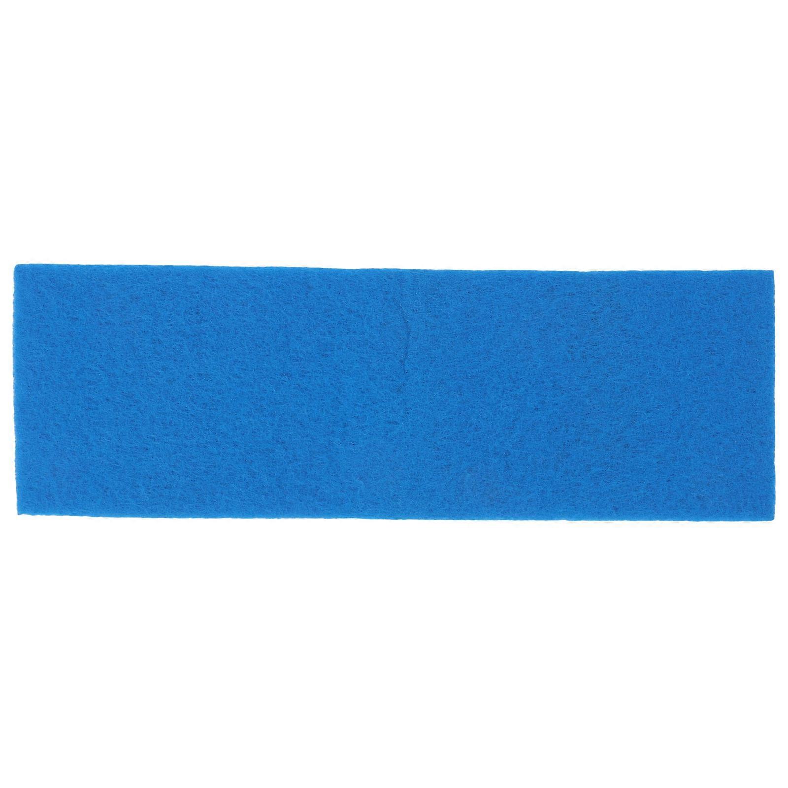 Replacement Sponge Filter Pads Aquarium Accessories Water Filtration For Freshwater Aquariums Blue 34.6×11.8×0.8in 1Pcs