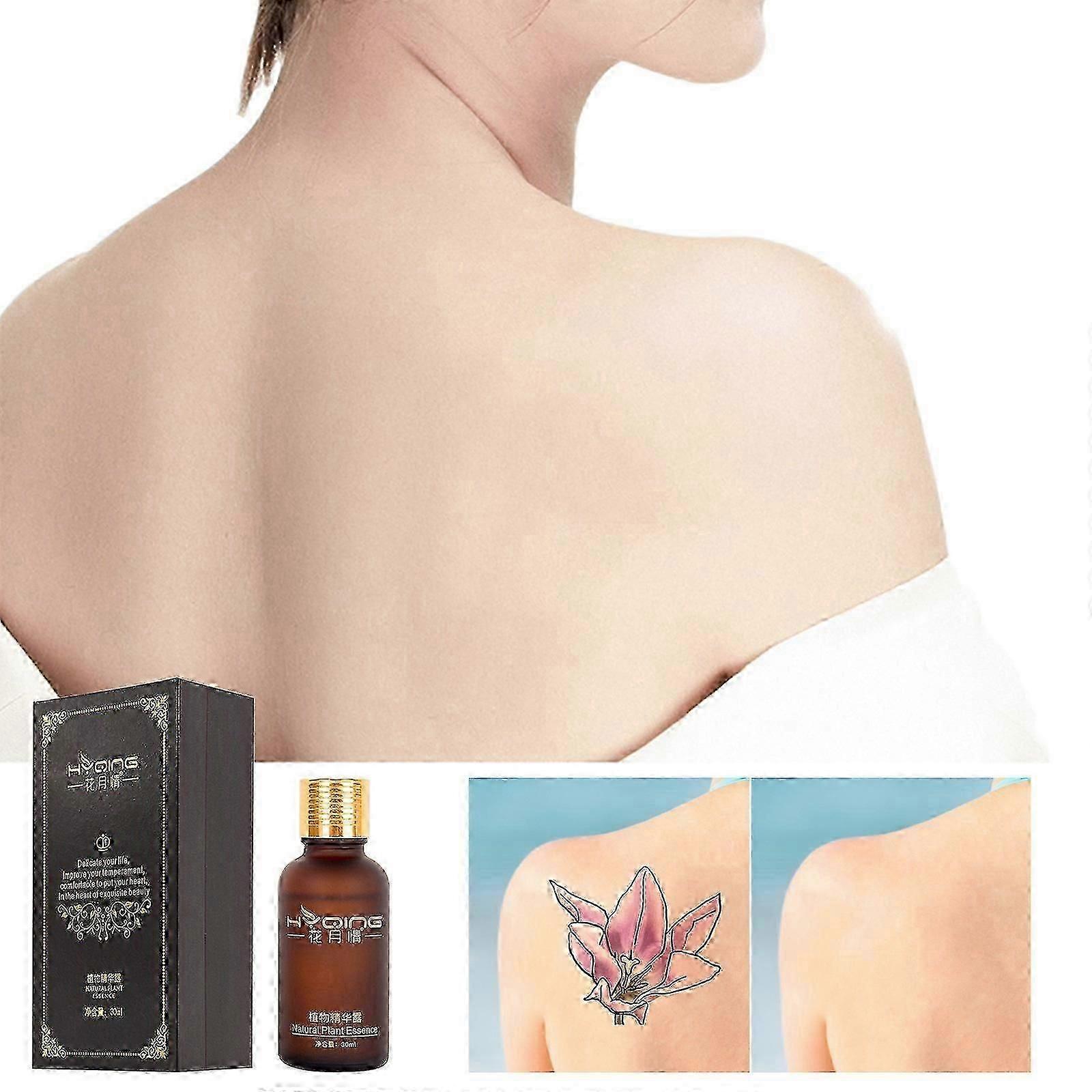 Eau de lavage des tatouages pour le retrait rapide des tatouages, tatouages de sourcils, liquide de lavage des sourcils, agent décolorant et agent décolorant 30ml