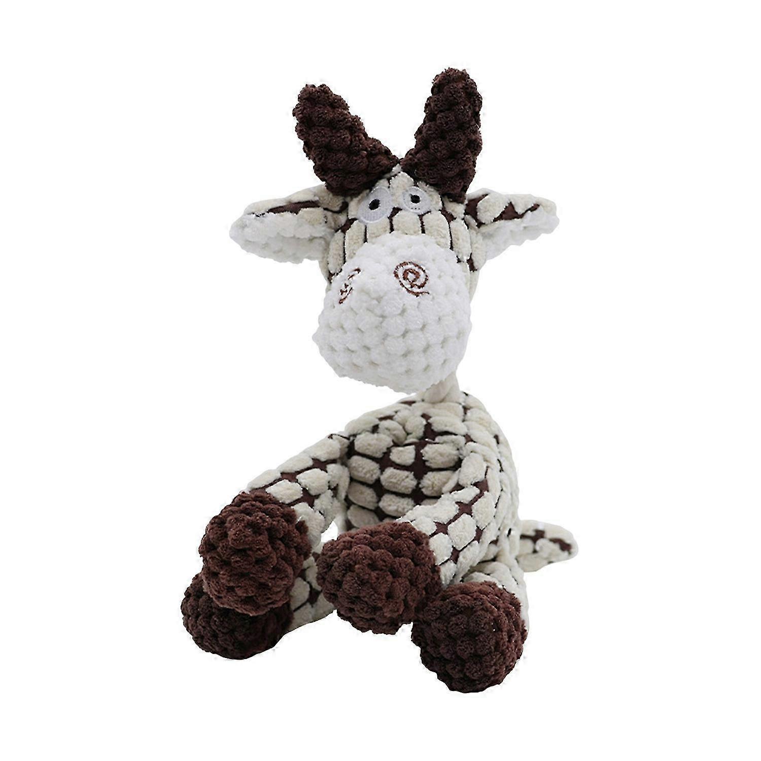 2025 Squeaky Plush Dog Toy Interactive Stuffed Animal Toy Plush Donkey Dog Chew Toy with Squeaker