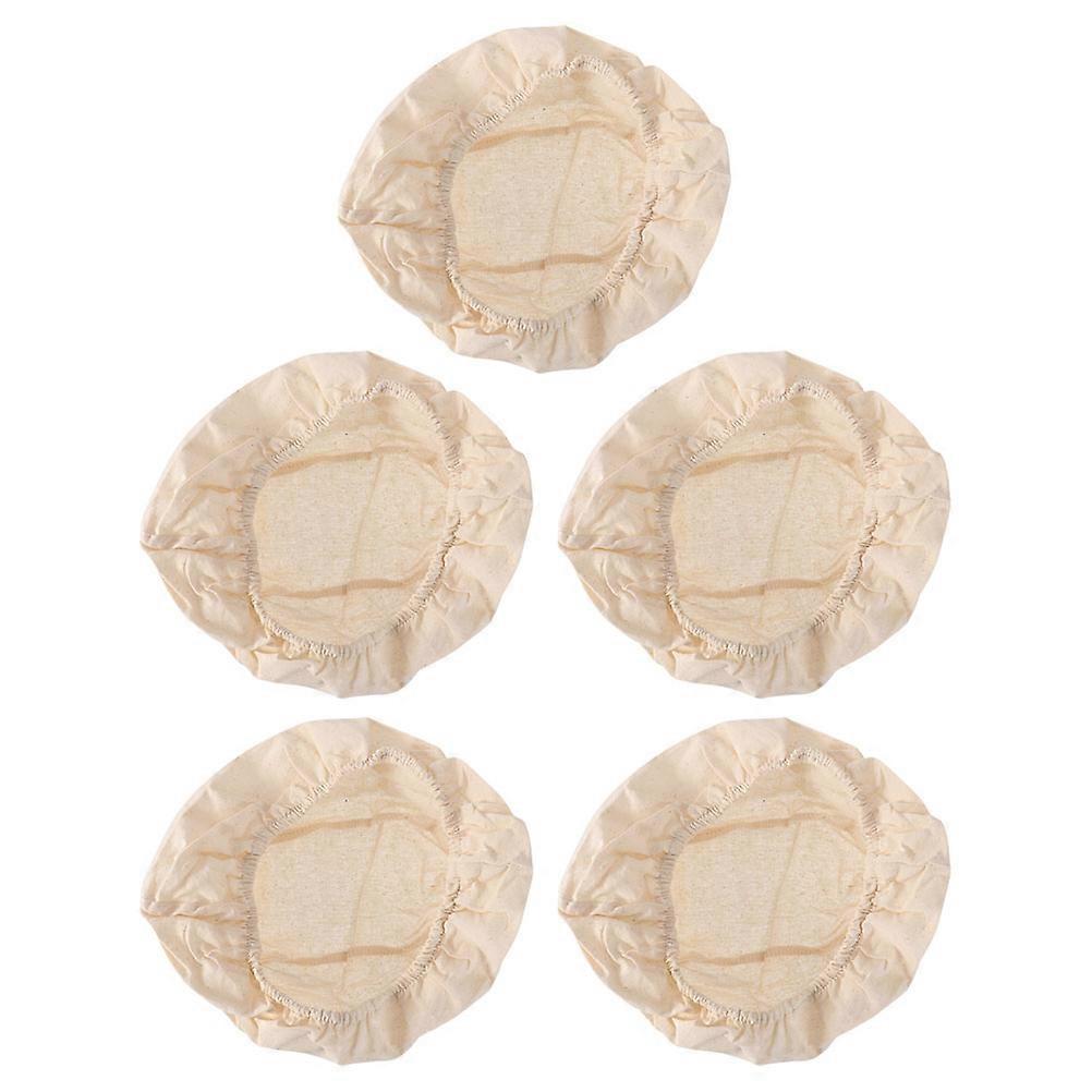 5Pcs Sourdough Bread Basket Proofing Cloth For Home Cooks Baking Aid 9.8X5.9X3.1In Simple Design