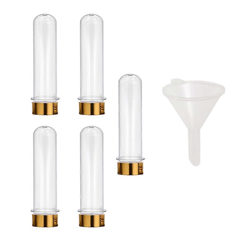 Bath Salt Tubes 6Pcs Portable Storage Bottles For Any Occasion