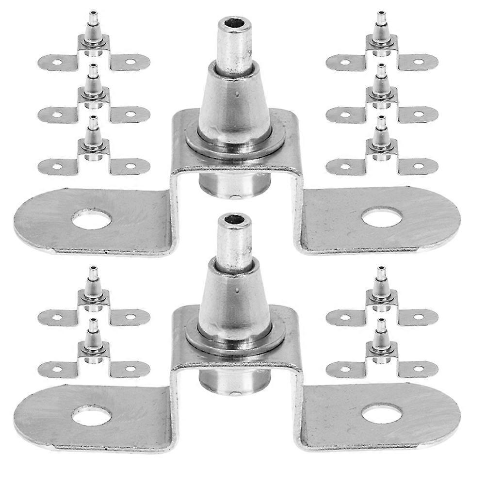 White Iron Adjustable Wire Rope Kit for Lighting with 12pcs Hanging Clips and Disc Design