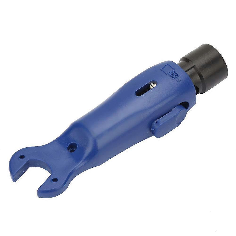Electric Coaxial Cable Stripper Tool with Wire Cutter and Light, Portable Design for F Connector Installation and Stripping