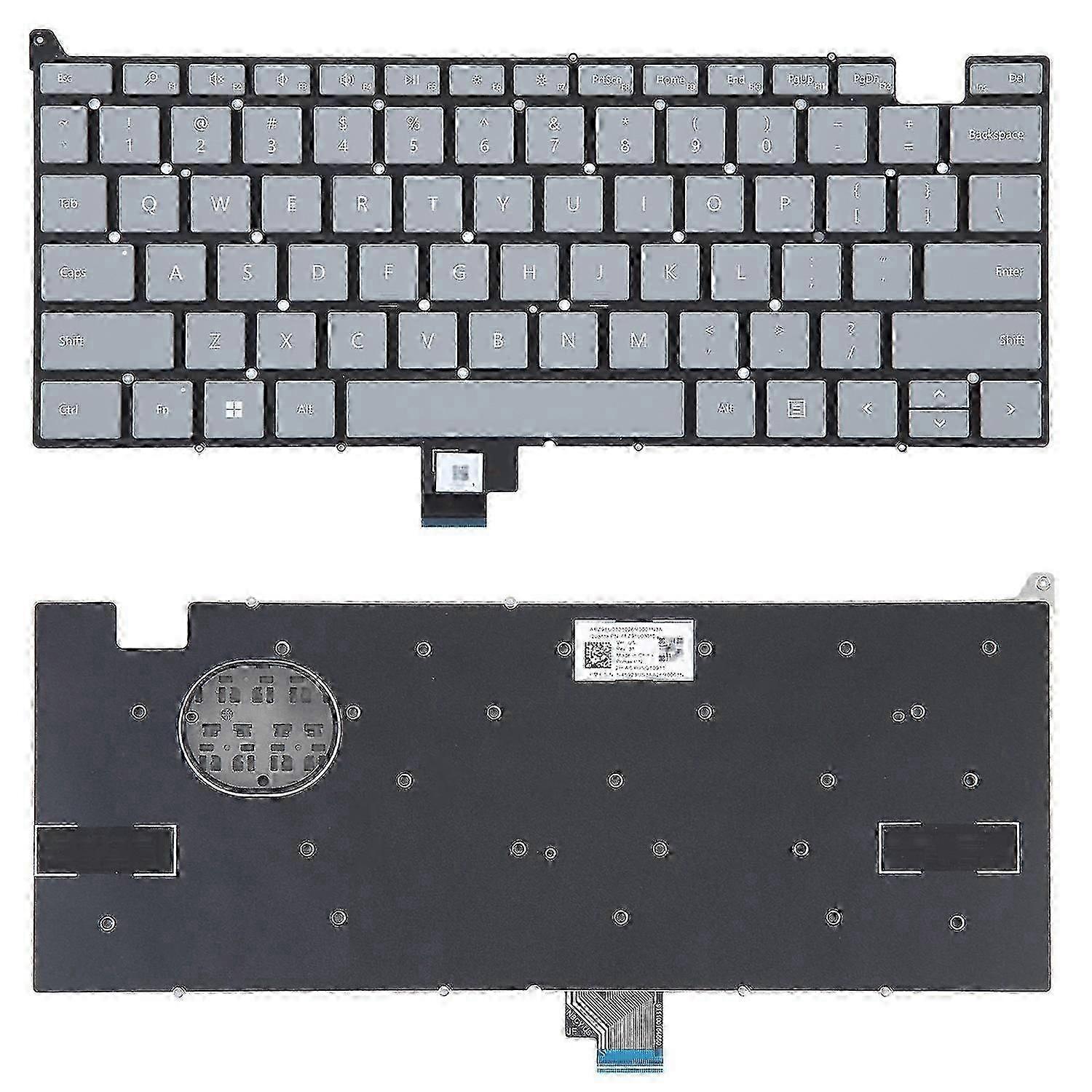 US-Version Tastatur ohne Netzschalter für Microsoft Surface Laptop Go 1934 HK 2025