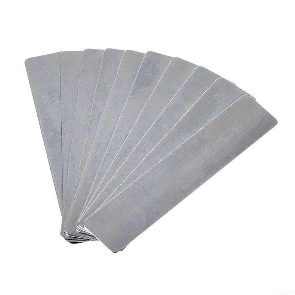 Air Compressor Valve Plates - 20-Piece Manganese Alloy, 10x47 Mm, For Piston Valves, Compatible With Piston Valves