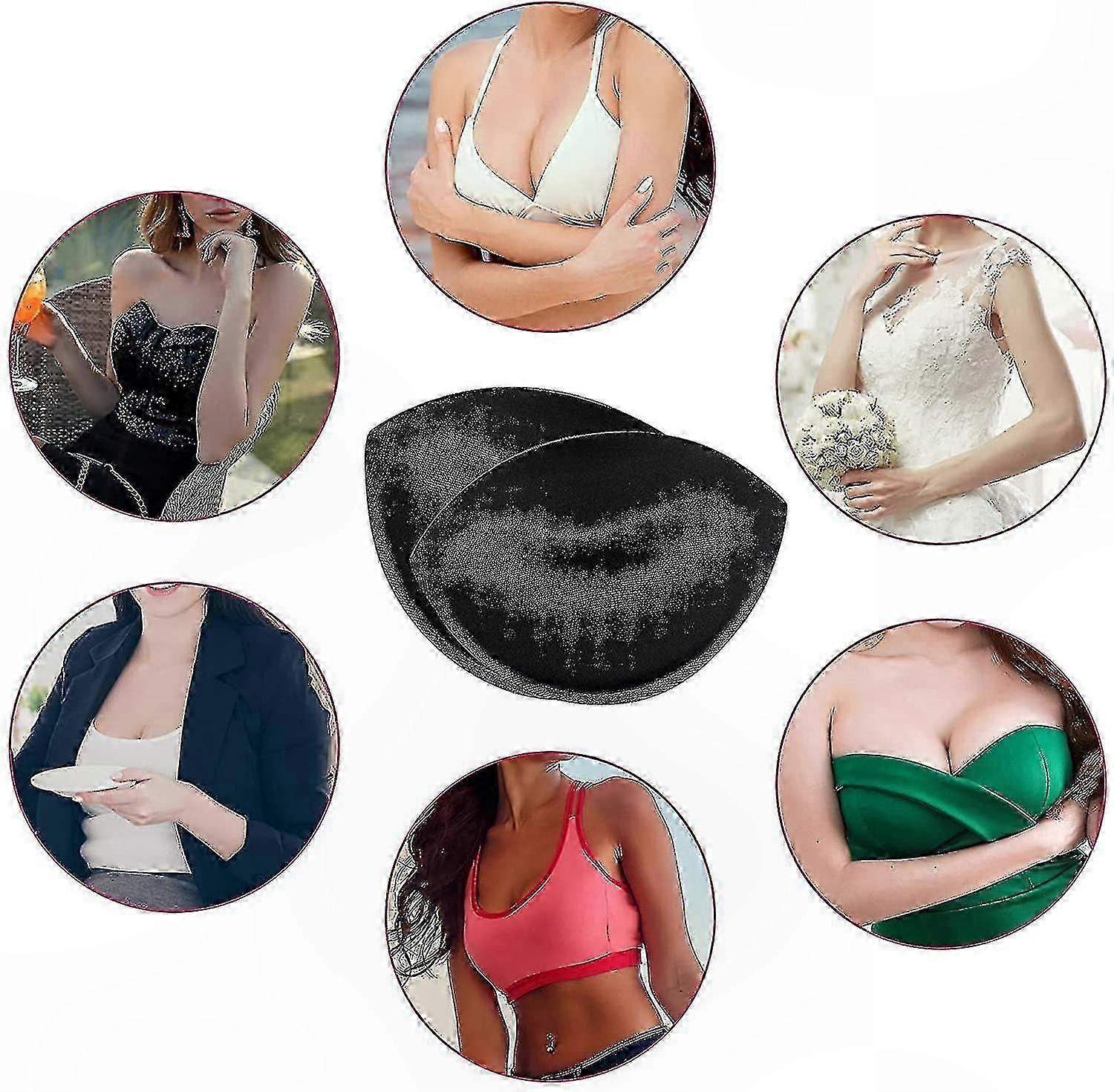 Breast Enhancing Pads - Sew-In Bra Inserts for Women's Shapewear Support
