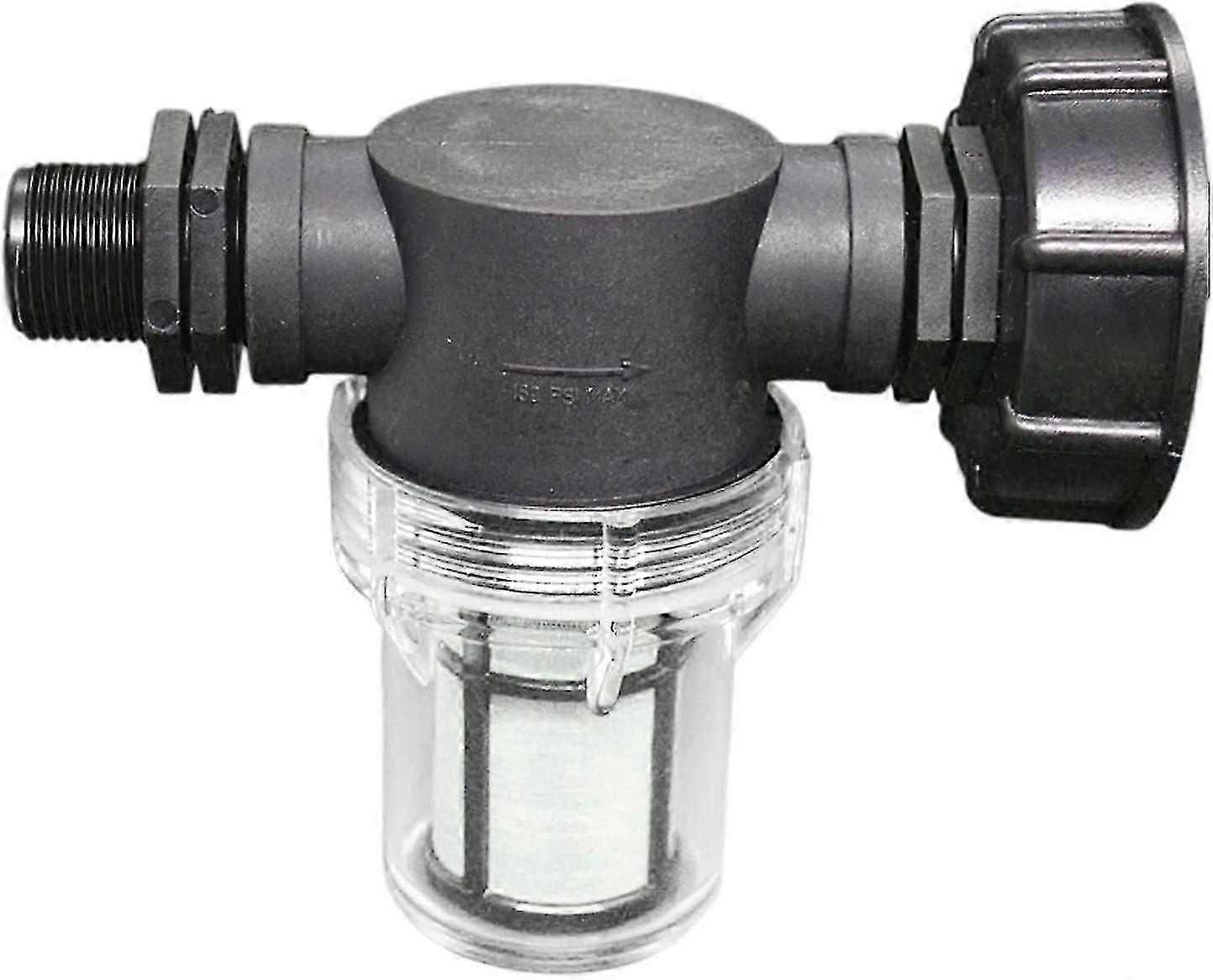 Tap Connector 1000 L Tank, Garden Hose Joint For Rainwater Collectors With Filter Function