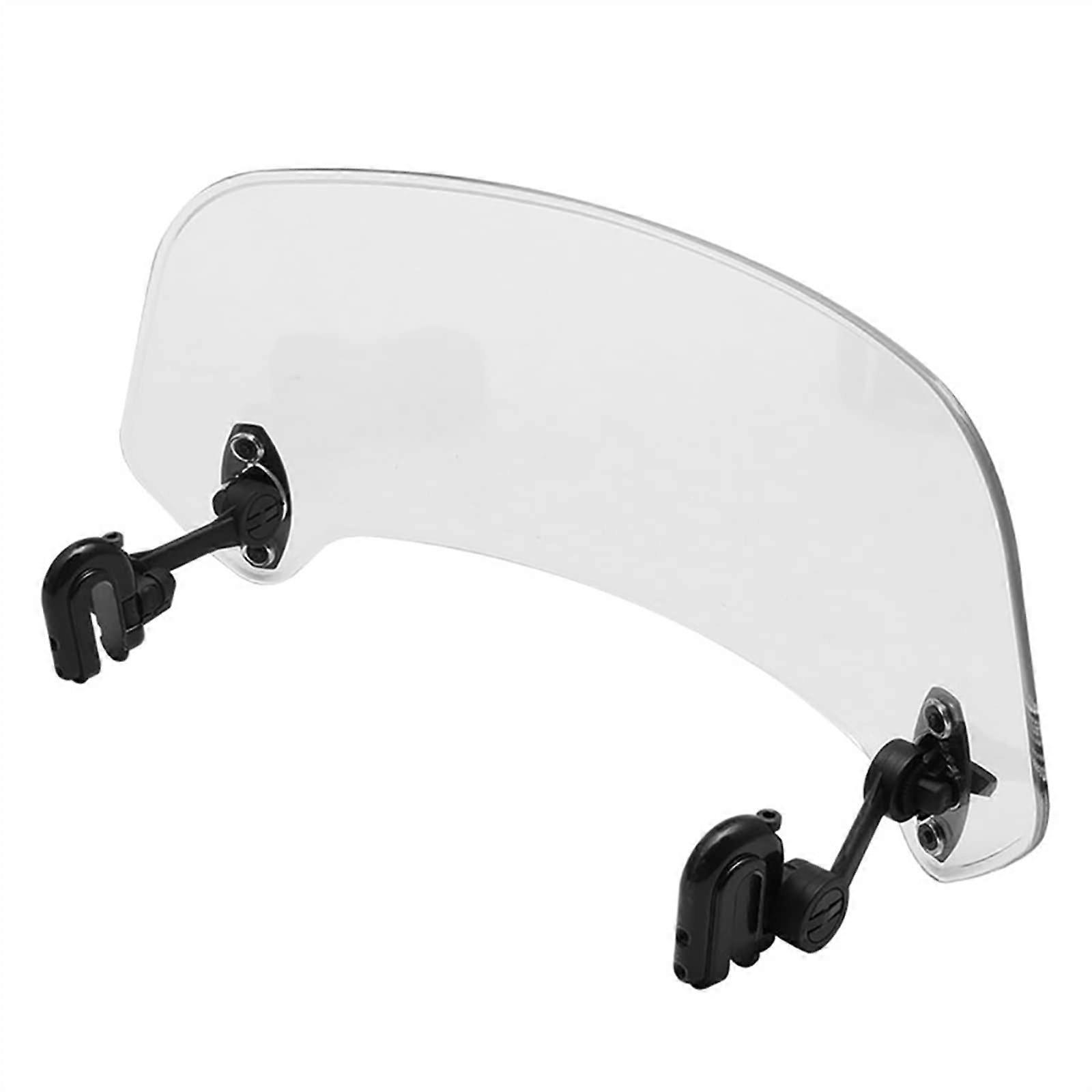 Universal Motorcycle Windscreen Extension Adjustable Spoiler Stick-On Deflector for Kawasaki Models 2023