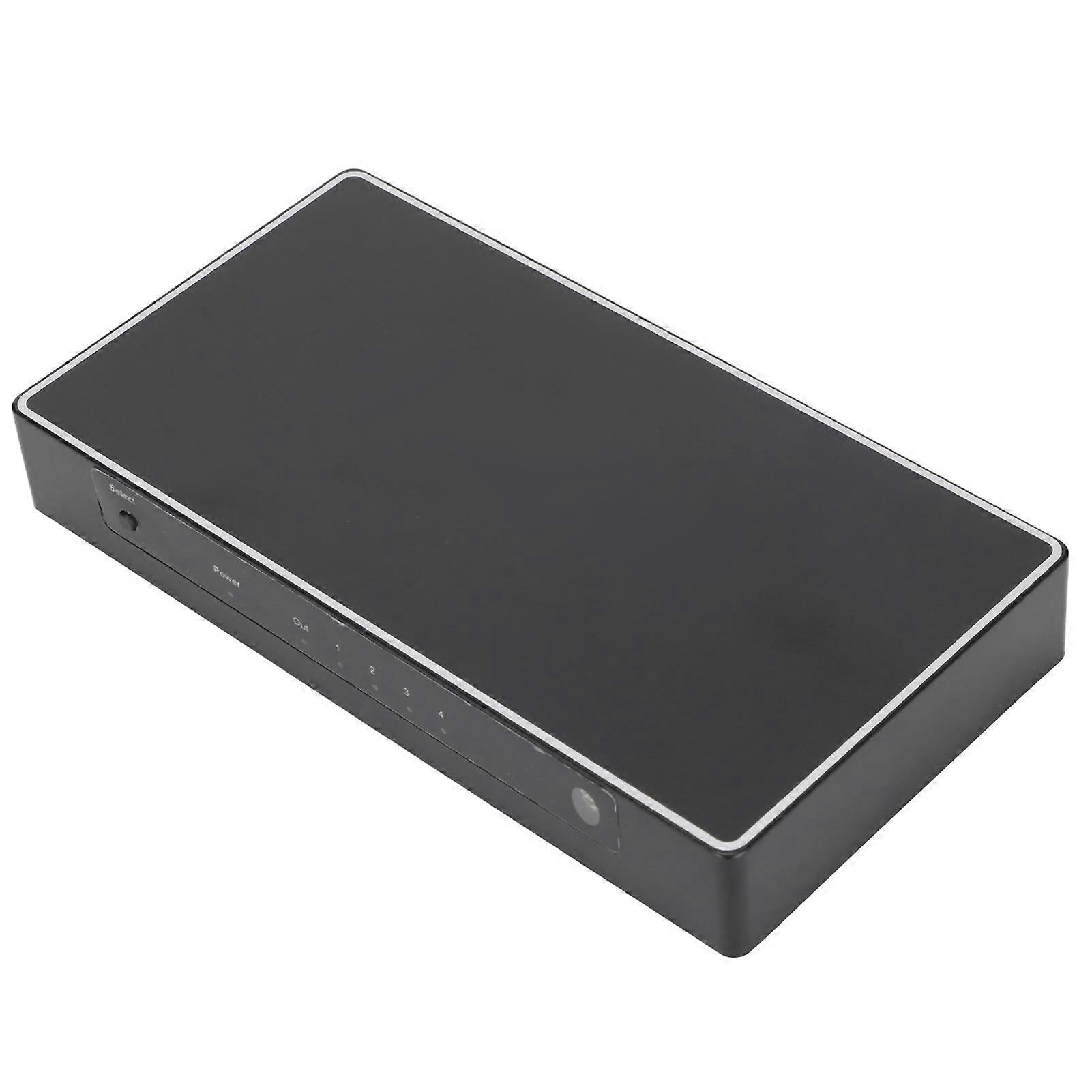 4K HD Multimedia Interface Selector 6Gbps 2.0V 4 In 1 Out 4K At 60Hz HD Multimedia Interface Converter 100‑240VEU Plug 