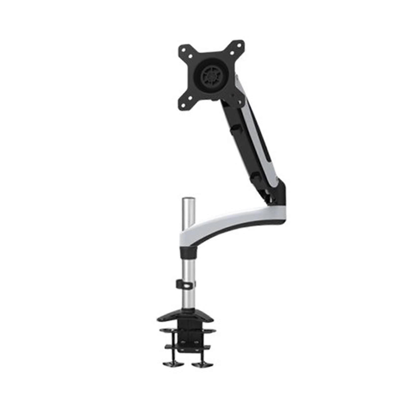 Gas spring aluminum alloy bracket, fullmotion desktop 1527 inch LCDLED monitor mounting arm, allinone PC mount, load capacity 9–20 kg (GST112C)