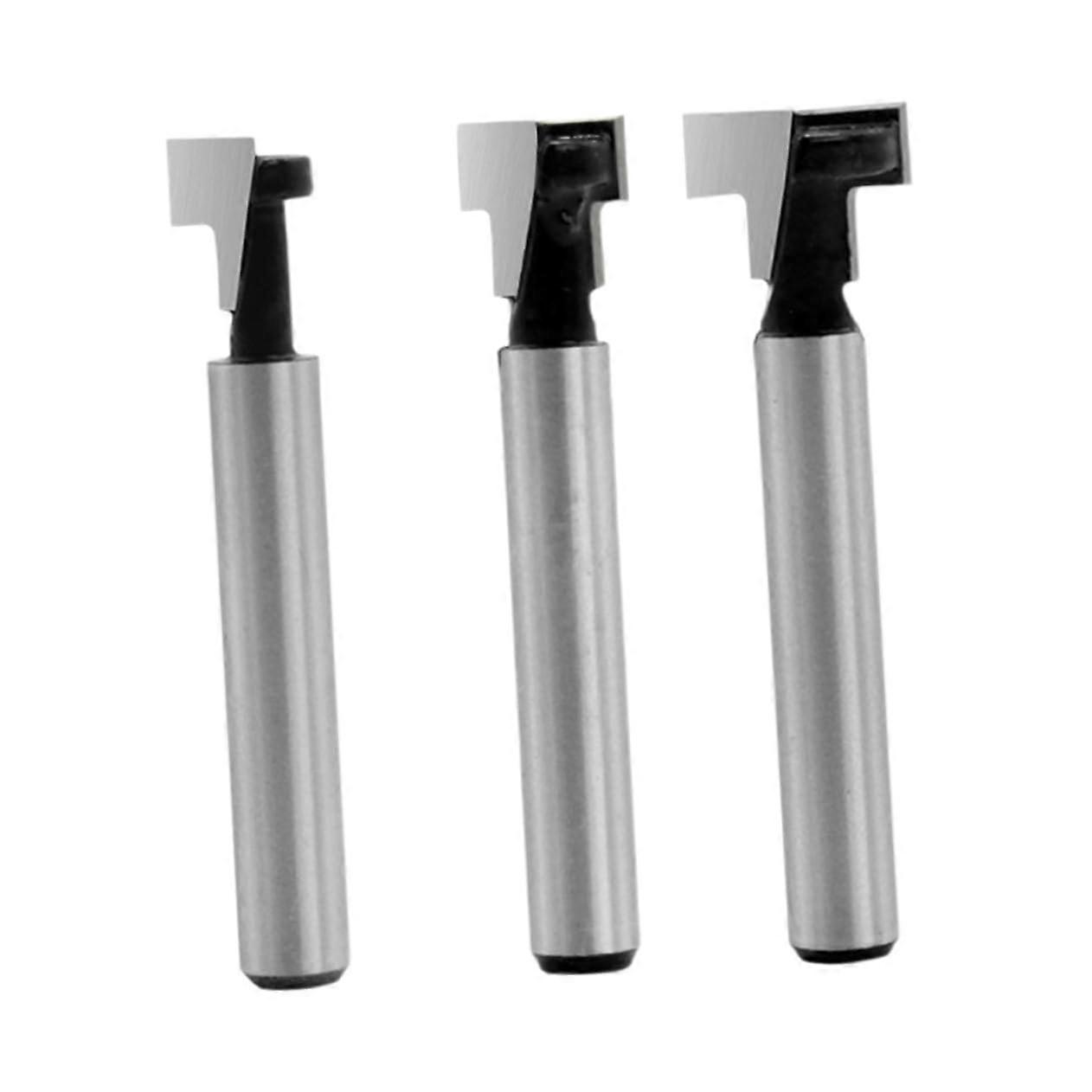 Keyhole Knife Set End Mill Cutter Router Bit End Mill Cutter Wood Cutting Tools Silver