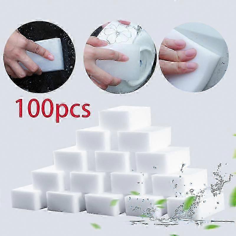 100 Pcs/lot Melamine Sponge Sponge Eraser Kitchen Melamine Sponge Cleaner