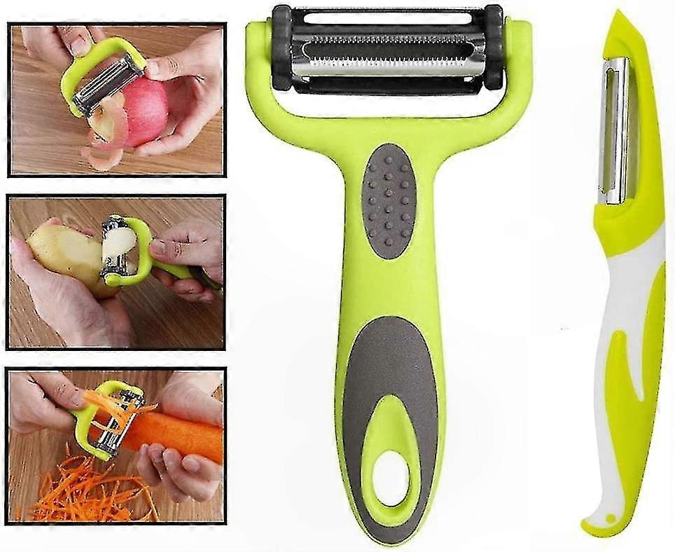 Multi-Function Peeler for Vegetables and Fruits - Perfect for Potatoes, Carrots, and More