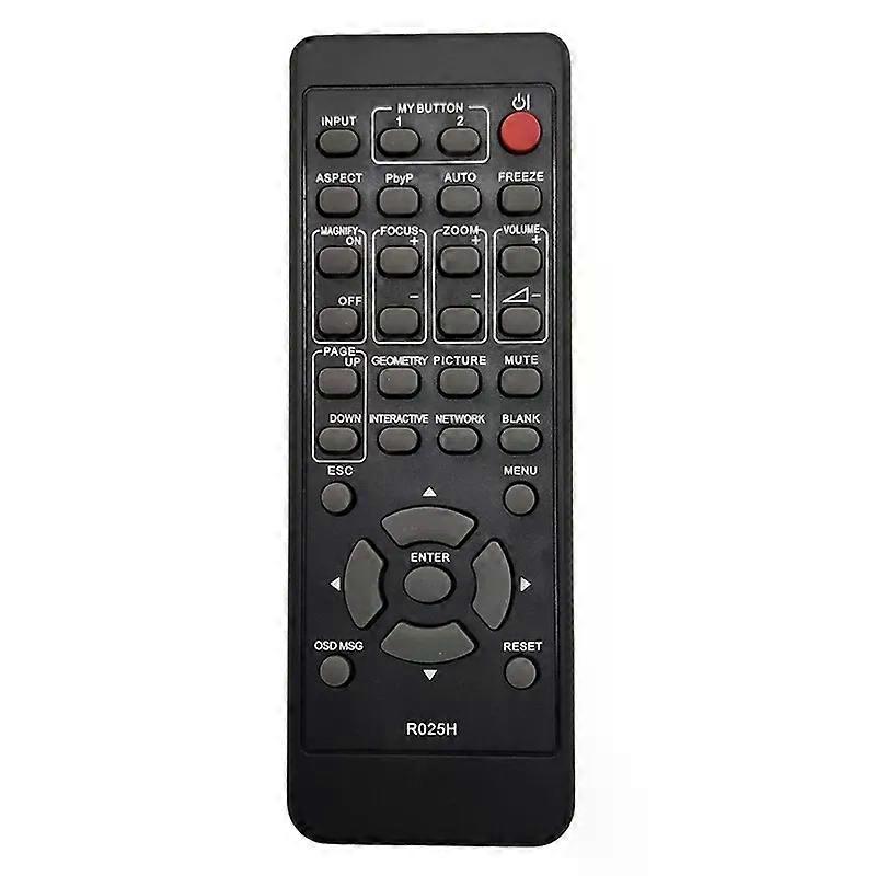 2 PC Remote Control R025H ABS For Hitachi Projector CP-X5555 CP-X5550 CP-WX5505 CP-EW5001WN CP-EX3051WN LP-AW4001 LP-AW3