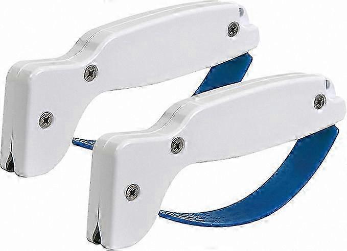 2-Pack Knife and Tool Sharpener for Kitchen, Pocket, Serrated Blades, Axes, Machetes