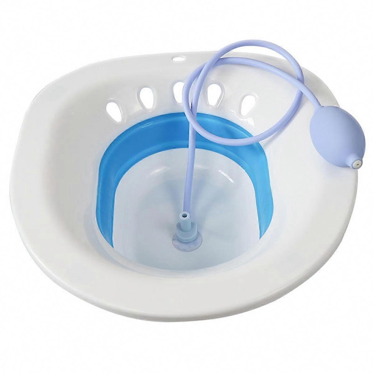 Semicupi per il sollievo dalle emorroidi, sedile WC portatile per semicupi per cure postpartum e post-operatorie